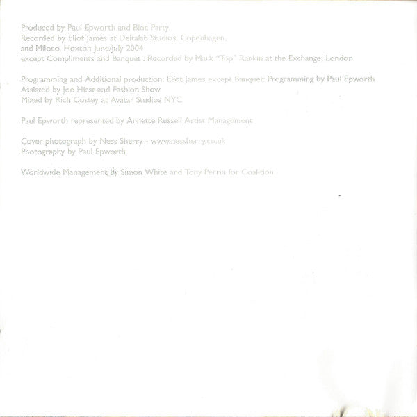 Bloc Party : Silent Alarm (CD, Album)