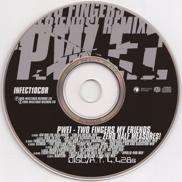Pop Will Eat Itself : Two Fingers My Friends! (CD, Album)