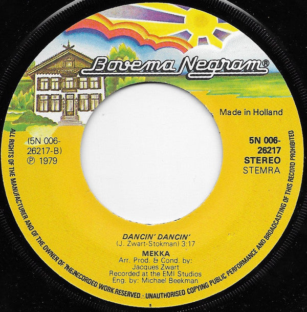 Mekka (3) : I Love You Baby (7")