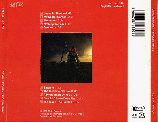 Depeche Mode : A Broken Frame (CD, Album, RE, RP)