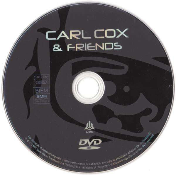 Various : Carl Cox & Friends The DVD (DVD, Comp, Mixed)