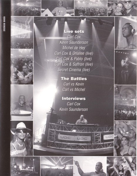 Various : Carl Cox & Friends The DVD (DVD, Comp, Mixed)