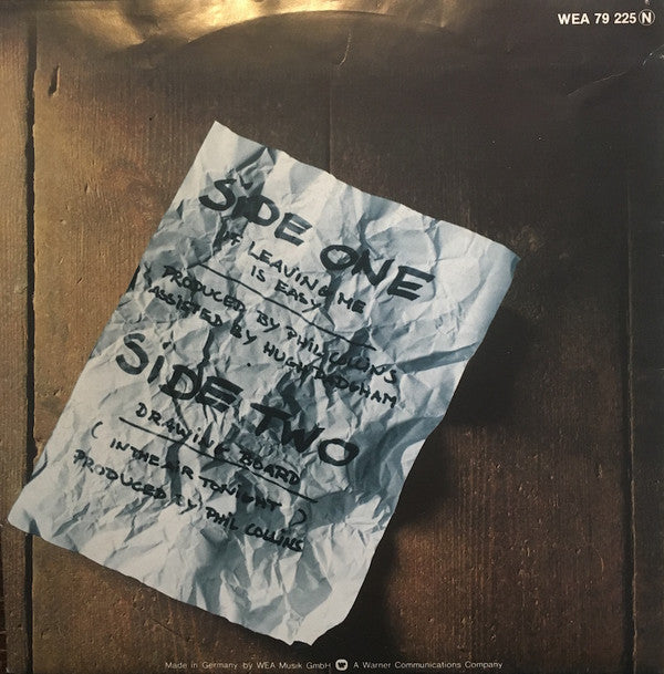 Phil Collins : If Leaving Me Is Easy (7", Single, Ltd, Pos)