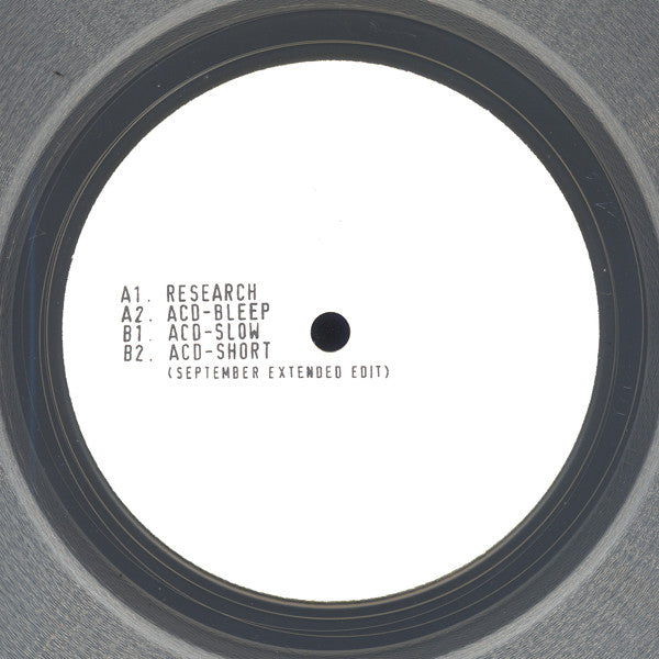 Sleeparchive : Research EP (12", EP, Cle)