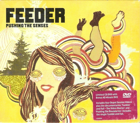 Feeder : Pushing The Senses (CD, Album + DVD-V + Ltd, Kee)