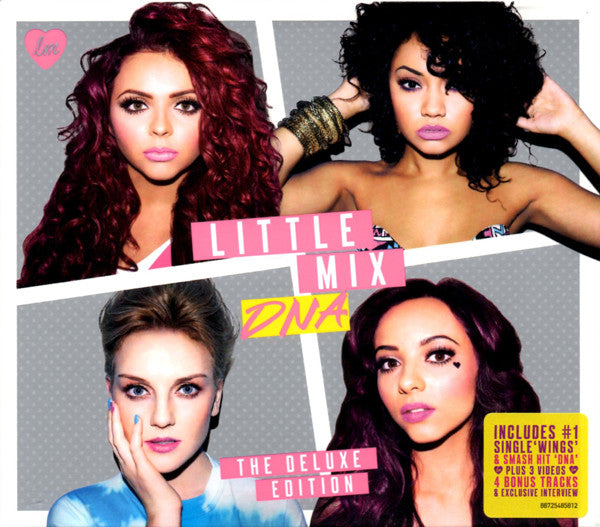 Little Mix : DNA (CD, Album + DVD-V, Copy Prot., NTSC + Dlx)