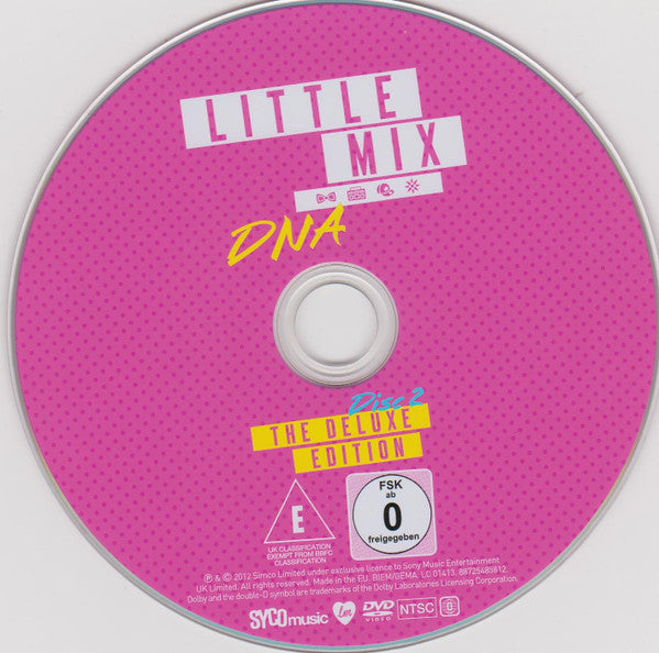 Little Mix : DNA (CD, Album + DVD-V, Copy Prot., NTSC + Dlx)