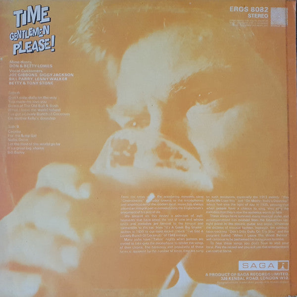 Various : Time Gentlemen Please! (LP, Comp)