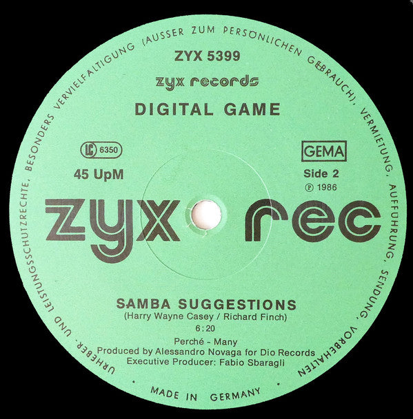 Digital Game : Shake Your Booty (12")