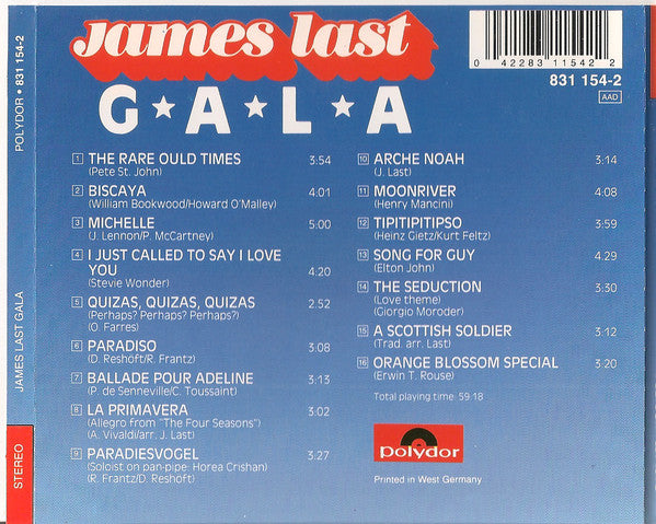 James Last : Gala (CD, Comp)