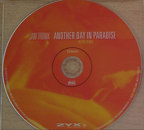 Jam Tronik : Another Day In Paradise (Retro Remix) (CD, Maxi)