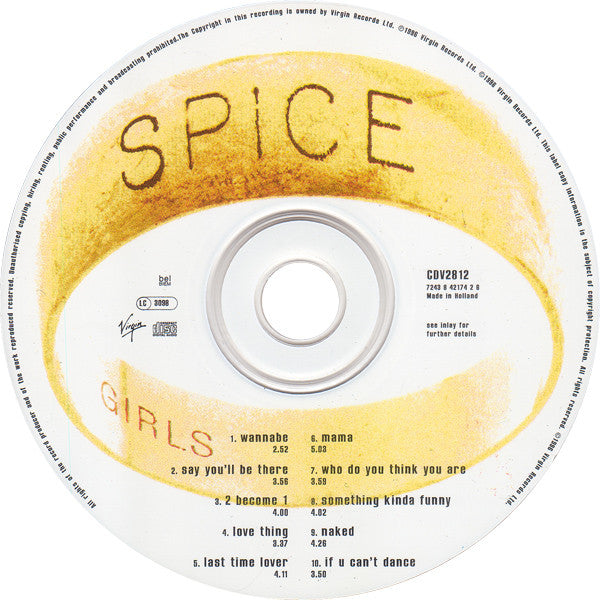 Spice Girls : Spice (CD, Album)