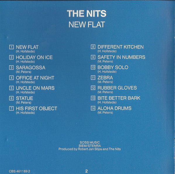 The Nits : New Flat (CD, Album, RE)