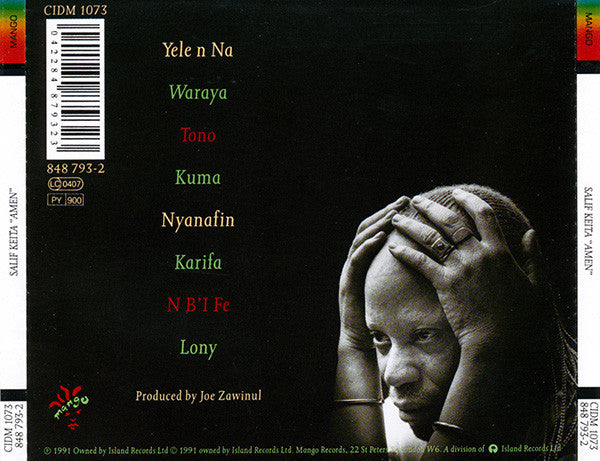 Salif Keita : Amen (CD, Album)
