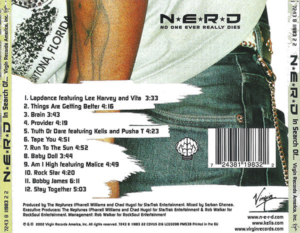 N*E*R*D : In Search Of... (CD, Album, RE)