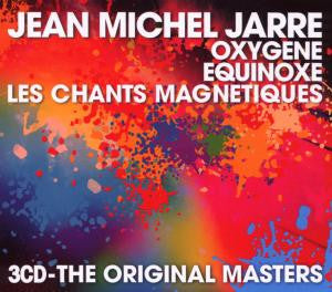 Jean-Michel Jarre : 3CD-The Original Masters (Oxygène / Equinoxe / Les Chants Magnétiques) (Box, Comp + 3xCD, Album, RE, RM)