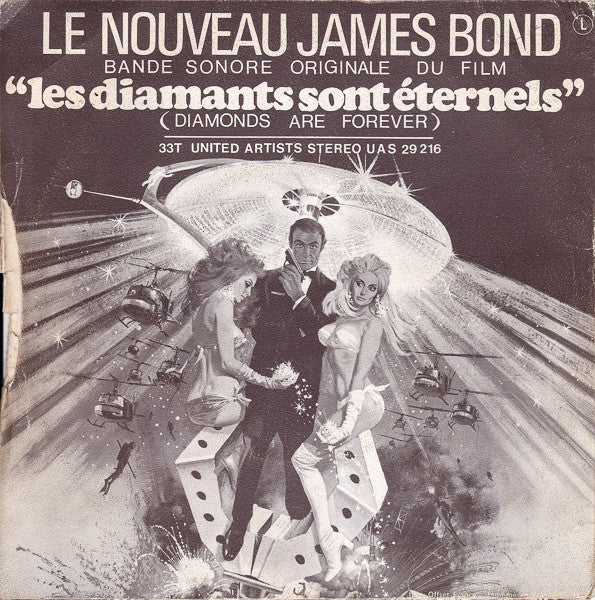Shirley Bassey : Chanson Du Film "Les Diamants Sont Eternels" (Diamonds Are Forever) (7", Single)