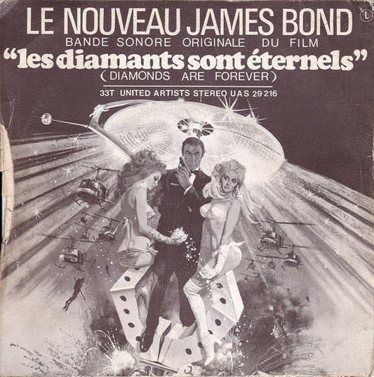 Shirley Bassey : Chanson Du Film "Les Diamants Sont Eternels" (Diamonds Are Forever) (7", Single)
