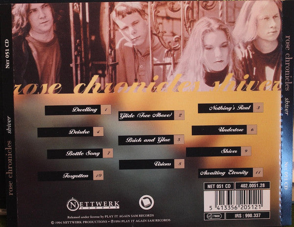 Rose Chronicles : Shiver (CD, Album)