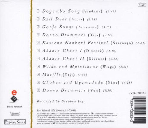 Steve Jay : Ghana - Ancient Ceremonies. Songs & Dance Music (CD, Album, RE)