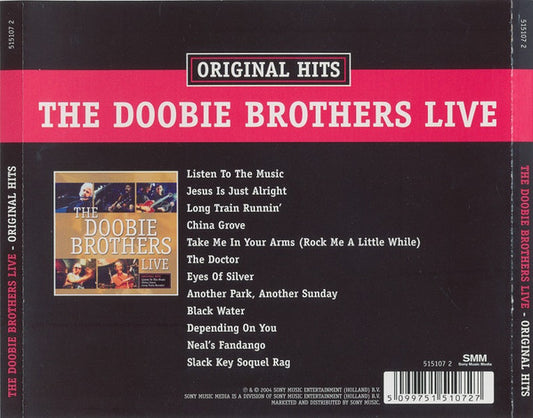 The Doobie Brothers : The Doobie Brothers Live - Original Hits (CD, Comp)