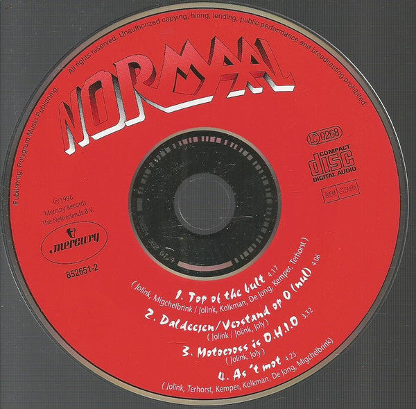 Normaal : Top Of The Bult (CD, Maxi)