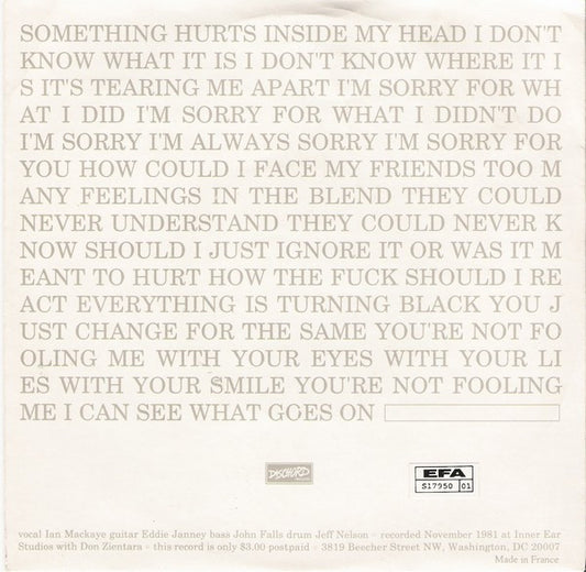Skewbald / Grand Union : 2 Songs (7", S/Sided, Cle)