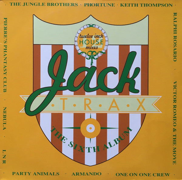 Various : Jack Trax - The Sixth Album (2xLP, Album, Comp)