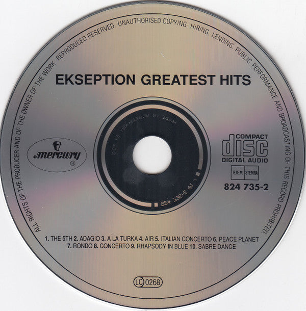 Ekseption : Greatest Hits (CD, Comp, RE)