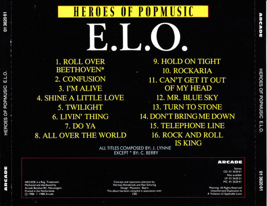 Electric Light Orchestra : All Over The World (CD, Comp)