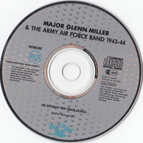 Glenn Miller And The Army Air Force Band : Major Glenn Miller & The Army Air Force Band, 1943-44 (CD, Album, Comp, RM)
