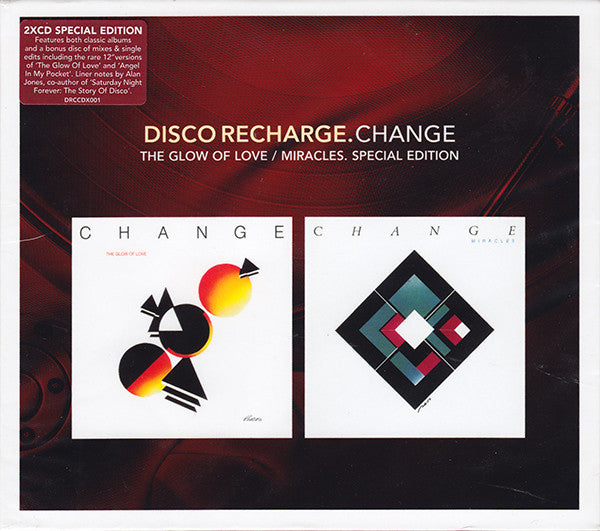 Change : The Glow Of Love / Miracles (2xCD, Comp, S/Edition)