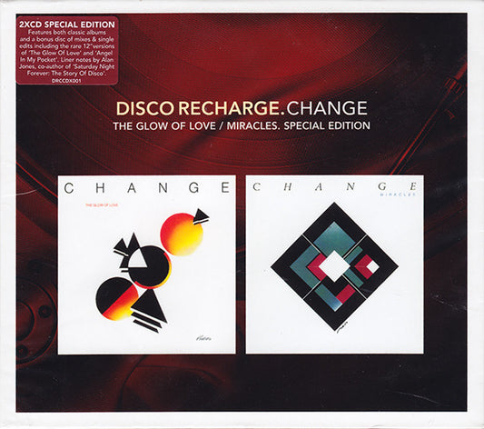 Change : The Glow Of Love / Miracles (2xCD, Comp, S/Edition)