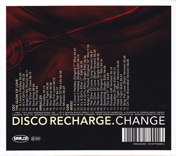 Change : The Glow Of Love / Miracles (2xCD, Comp, S/Edition)