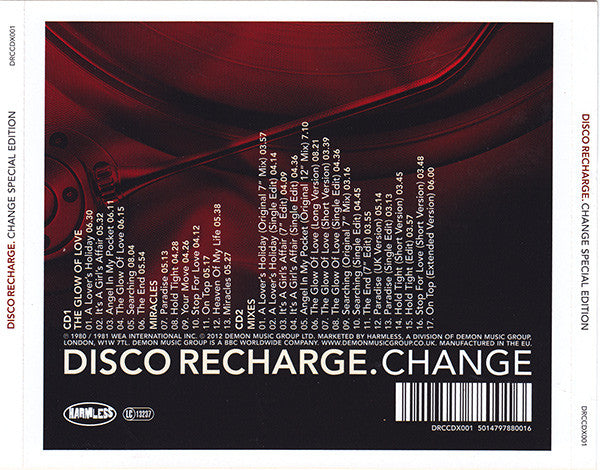 Change : The Glow Of Love / Miracles (2xCD, Comp, S/Edition)