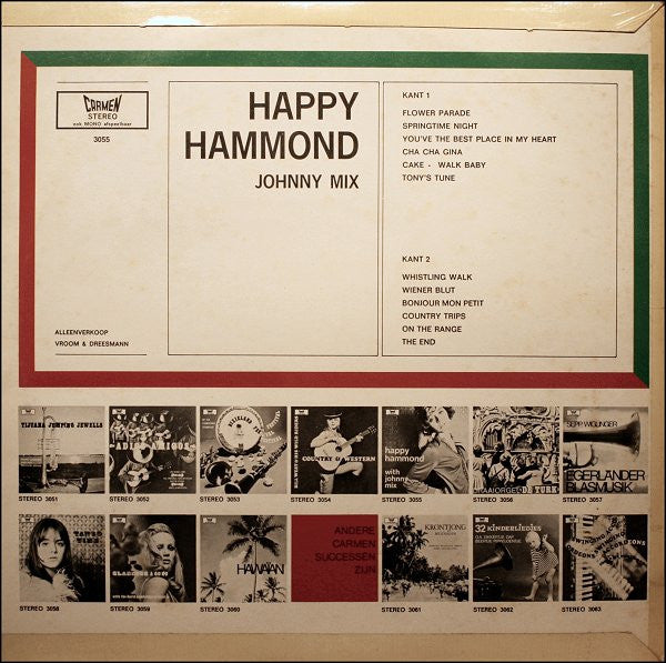Johnny Mix (2) : Happy Hammond (LP, Album)