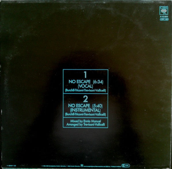 Max-Him : No Escape (12", Maxi)