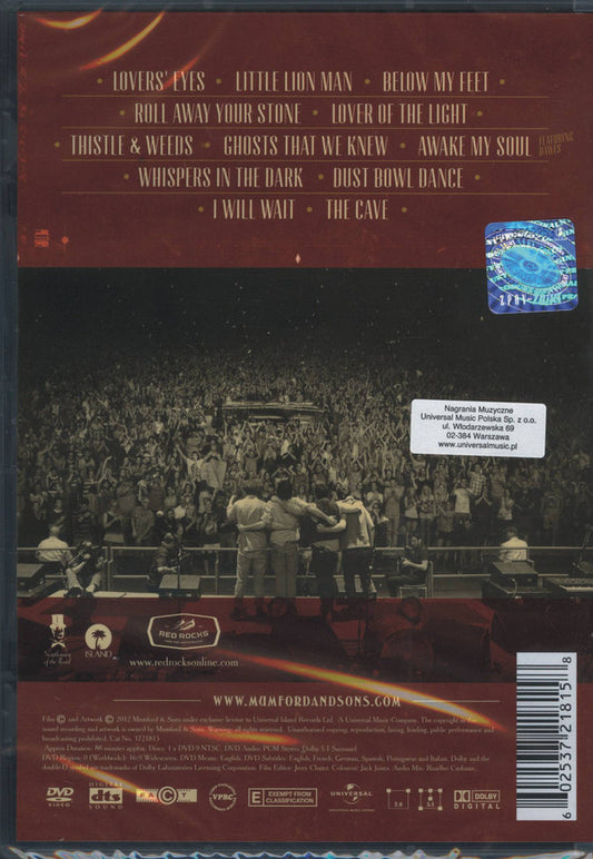 Mumford & Sons : The Road To Red Rocks (DVD-V, NTSC)