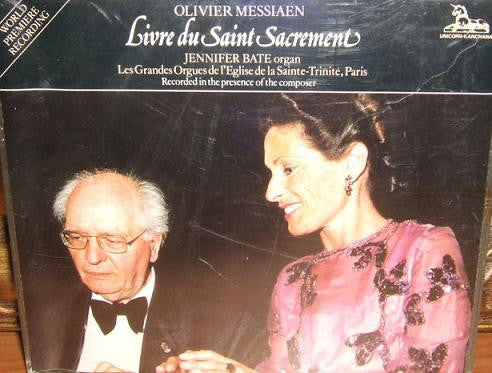 Olivier Messiaen, Jennifer Bate : Livre Du Saint Sacrement (2xCD, Album)