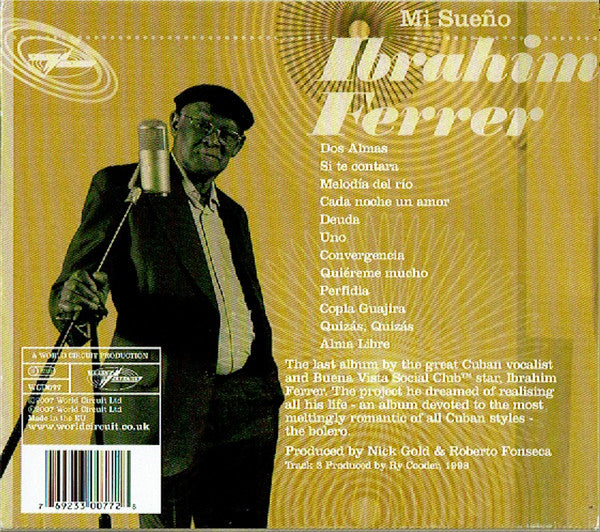 Ibrahim Ferrer : Mi Sueño (CD, Album, RE)