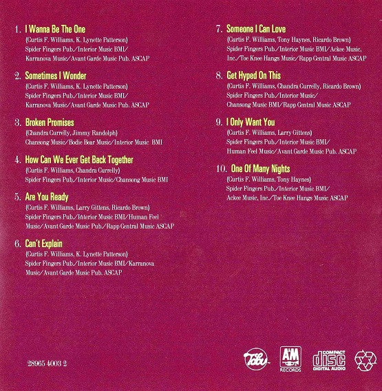 The S.O.S. Band : One Of Many Nights (CD, Album)