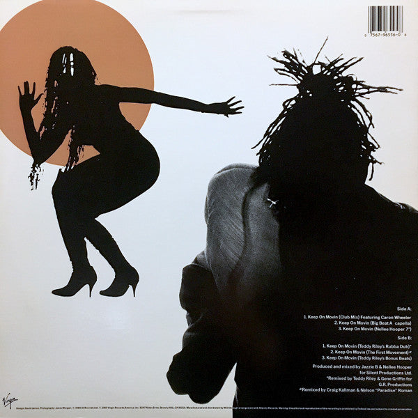 Soul II Soul : Keep On Movin (12", Whi)