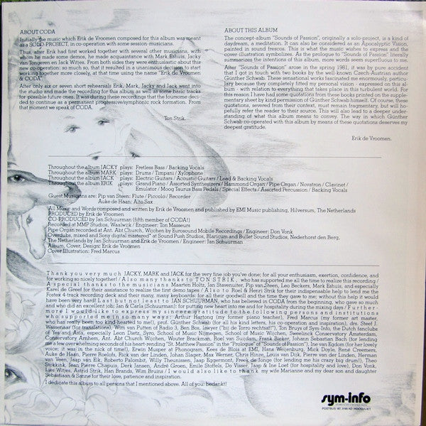 Coda (14) : Sounds Of Passion (LP, Album)