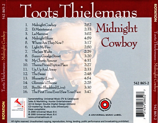 Toots Thielemans : Midnight Cowboy (CD, Comp)