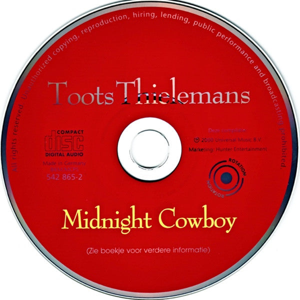 Toots Thielemans : Midnight Cowboy (CD, Comp)