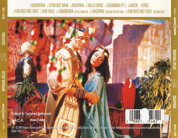 Natacha Atlas : Diaspora (CD, Album)