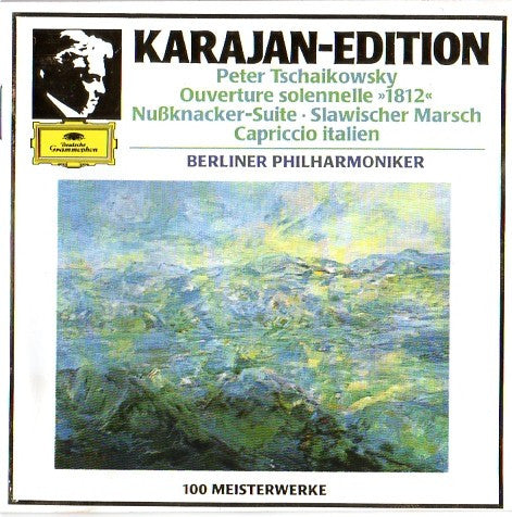 Pyotr Ilyich Tchaikovsky : Herbert von Karajan, Berliner Philharmoniker : Ouverture Solennelle »1812« · Nußknacker-Suite · Slawischer Marsch · Capriccio Italien (CD, Comp, RM)