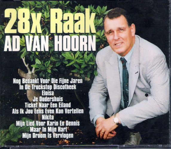 Ad Van Hoorn : 28x Raak (2xCD, Comp)