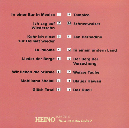 Heino : Meine Schönsten Lieder 2 (CD, Comp)