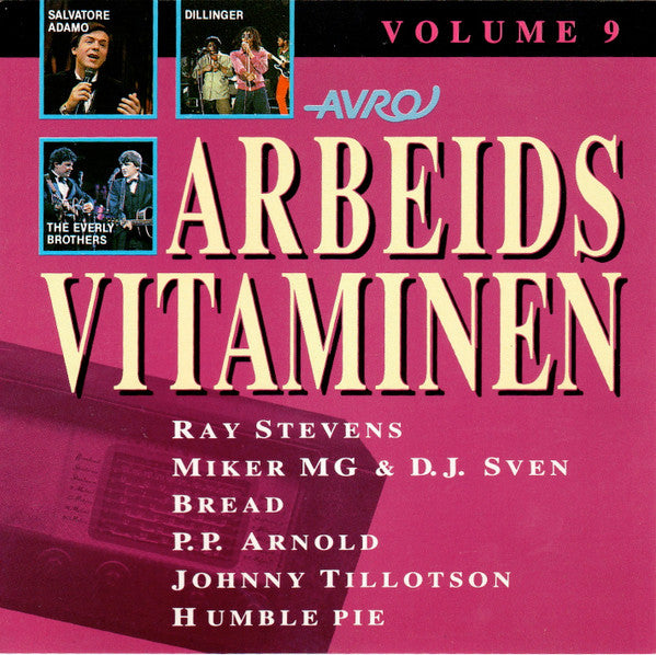 Various : Avro Arbeidsvitaminen Volume 9 (CD, Comp)
